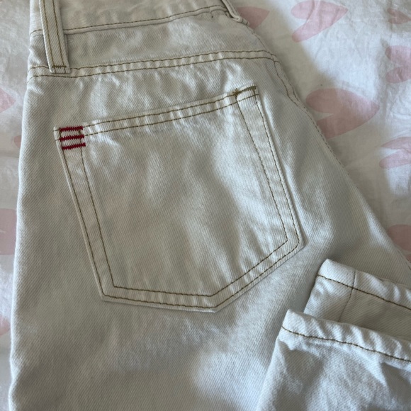 URBAN OUTFITTERS BDG cream cowboy jeans - Picture 2 of 5